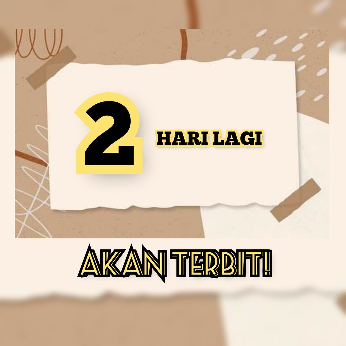 kieraeinz's tweet photo. 2 hari lagi!
#akanterbit
#bakalterbit
#akandatang
#magicbean https://t.co/mFdgomzrN5