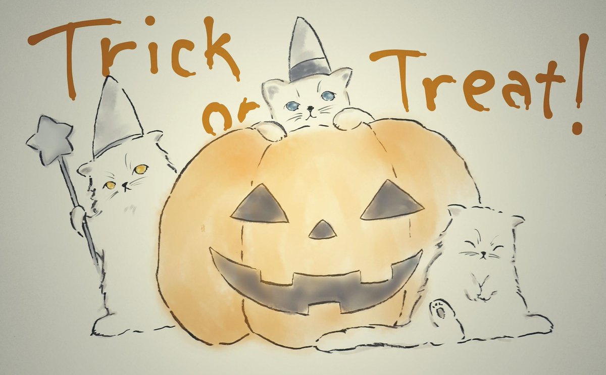 「いつもたくさんのやRT、ありがとうございますいよいよハロウィンハッピーハロウィン」|dodoのイラスト