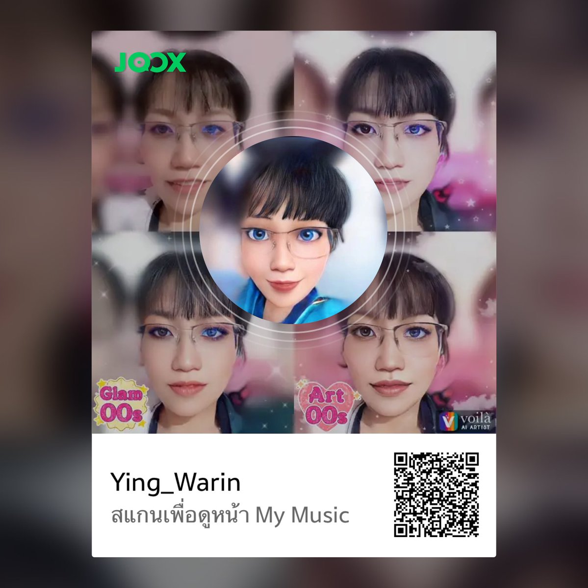 yingwarin's tweet photo. ติดตามฉันได้แล้วบน JOOX  About Me:  I like the music (sing a song)  pls follow me thank you... #JOOXTH ฝากติดตามหน่อยนะคะ 🙏🙏🙏🙏🙏🙏 https://t.co/Es7mTJI0HI https://t.co/BXwRigQh7f