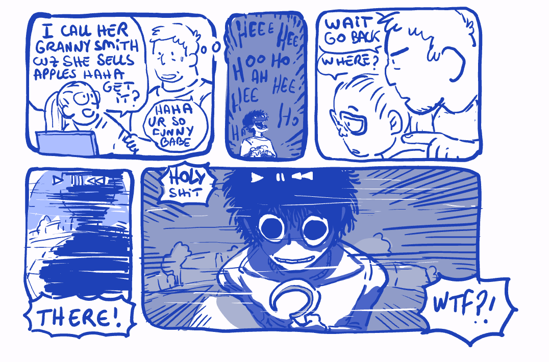 I've felt bad recently it's taken me so long to get strips out, but today I was looking through my very first strips of Rodney and I realized OH! I am spending more time on the art haha... 