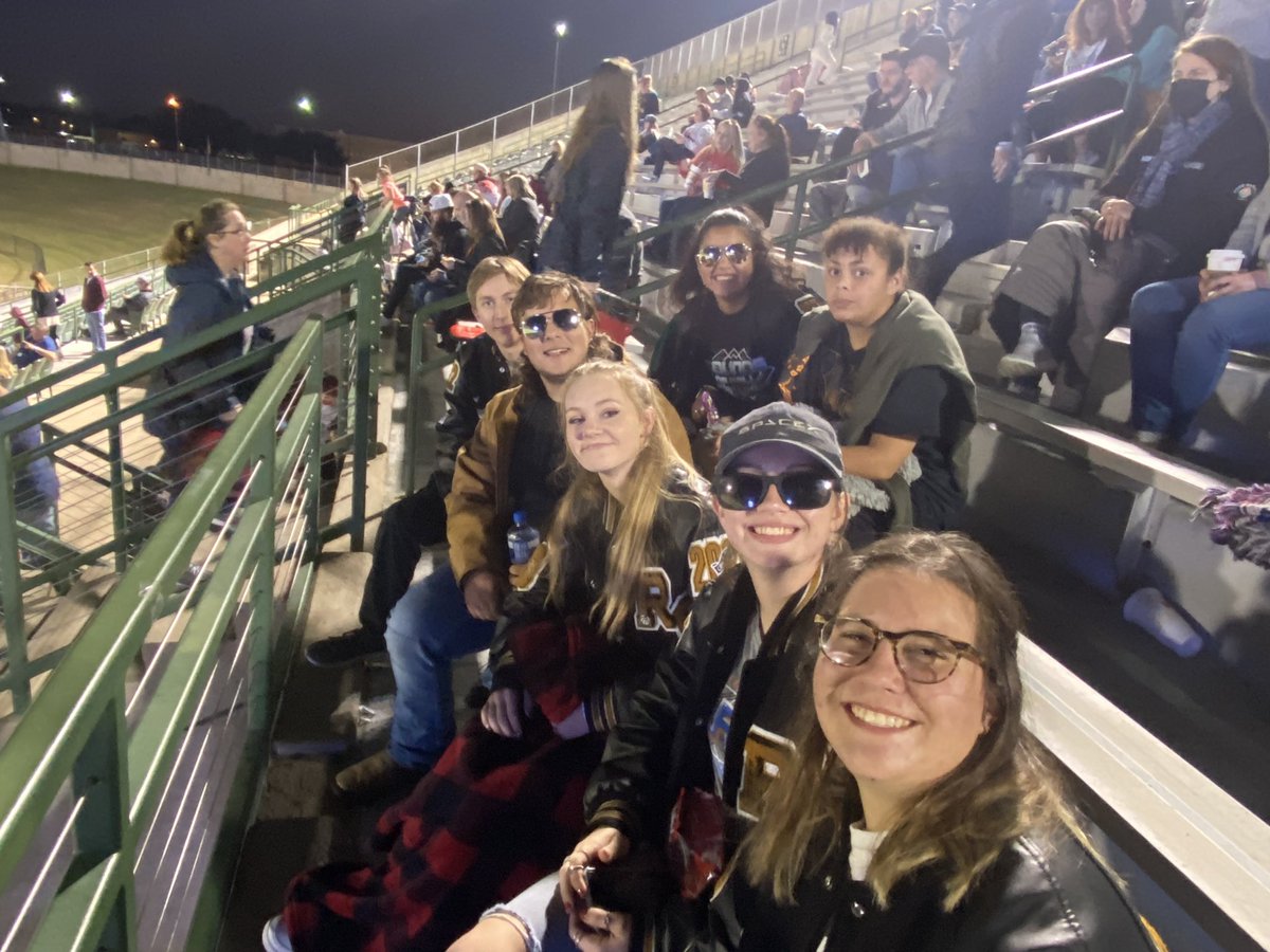 Ready to watch 6A Area C Finals with these kiddos!  Best seats in the house!