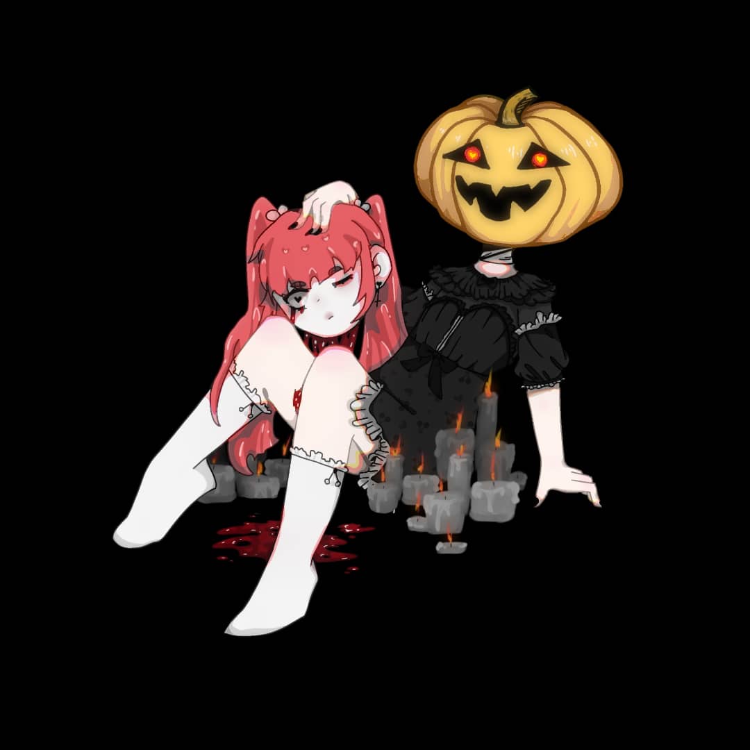 MuruiChan's tweet photo. #halloween2021 https://t.co/fNY2sbTlSl