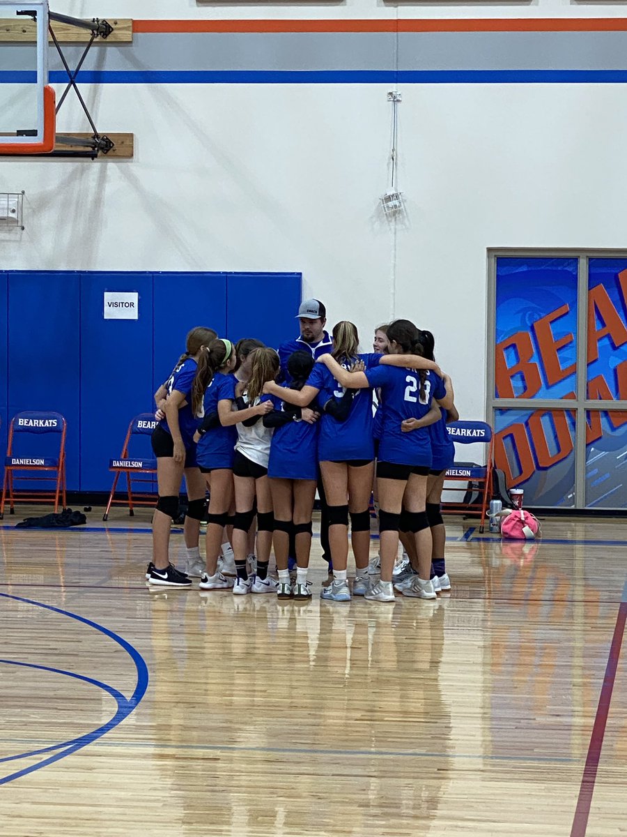 CRMS A Team District Tournament Champions!!! These girls fought so hard all season long for this moment and came out on top! I couldn’t be more proud of this group! 15-2 on the season and 7-1 in district! <a href="/LadyViperVB/">Lady Viper VB</a> 
#CRMSEagles #proudcoach