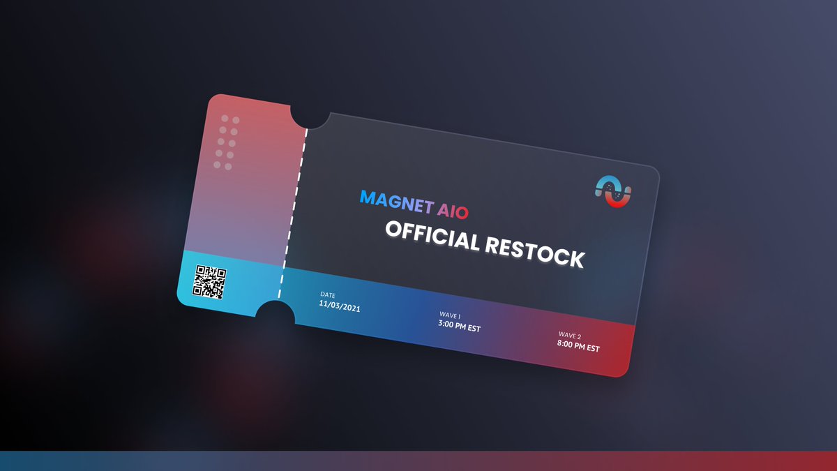 Official Public Restock

📅 11/03/2021
⏰ 3:00 PM EST (FCFS)
⏰ 8:00 PM EST (1 Hour Raffle)
🛒 $300 Initial + $35/Month

Limited Stock.

RT for a chance to win a copy before the restock 🎁