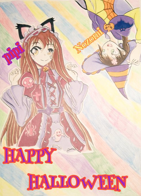 ハロウィン衣装のtwitterイラスト検索結果