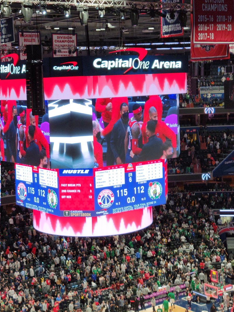 My first game of the season <a href="/WashWizards/">Washington Wizards</a>, total thriller #dcfamily #DCAboveAll