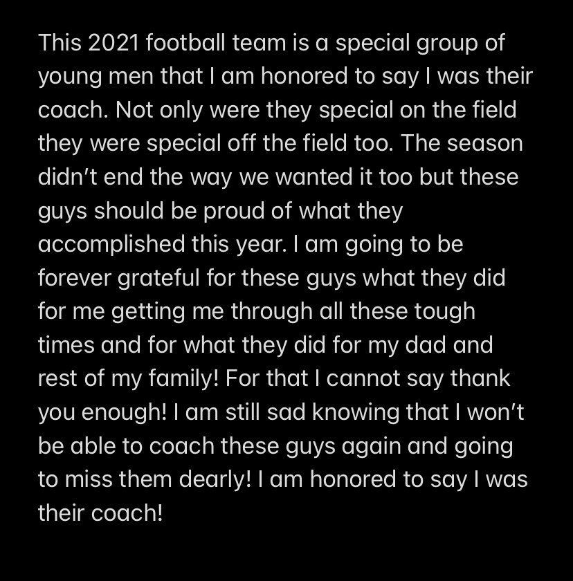 CoachBeehler's tweet photo. What a special team and amazing  group of young men! This team will forever be in my heart! Love you boys! 💙 #proudCoach #ApolloFAMILY #EagleNation https://t.co/DenUtcJUfs