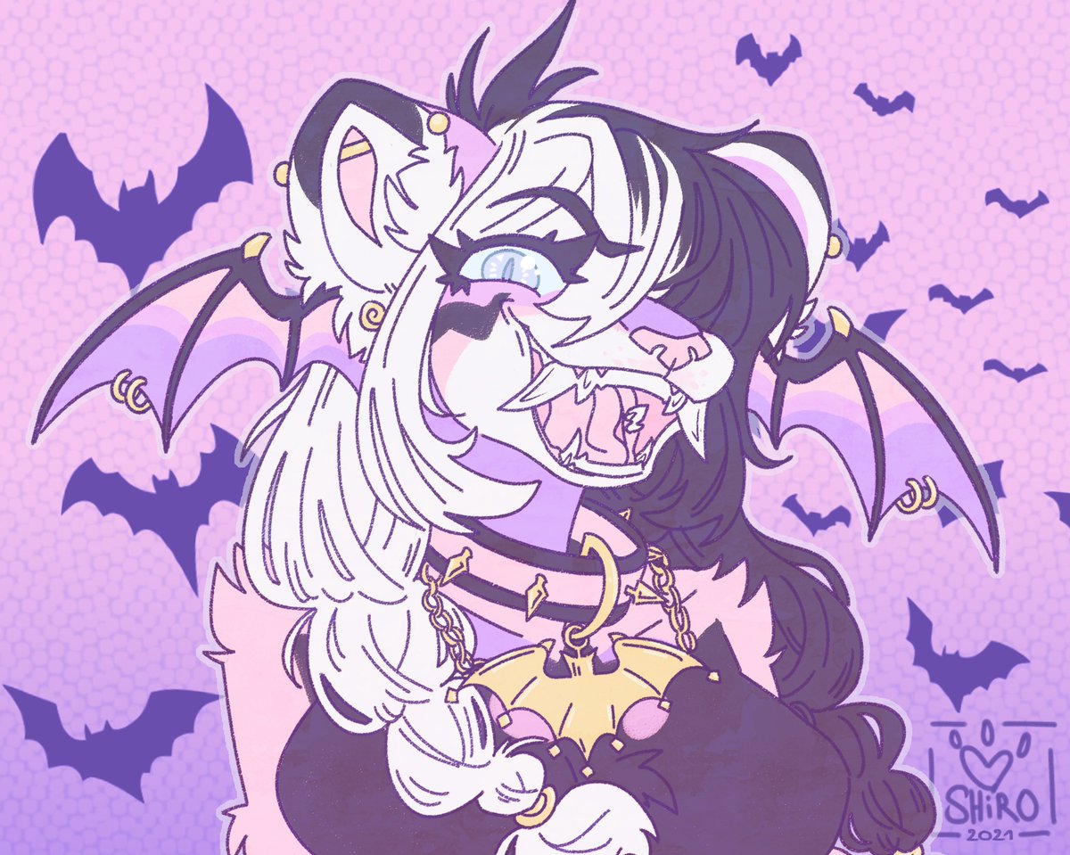 Pipoots's tweet photo. 💜 Secret Halloween/Santa exchange for @SolLune_ 🦇✨ https://t.co/cBjkvjBDQY