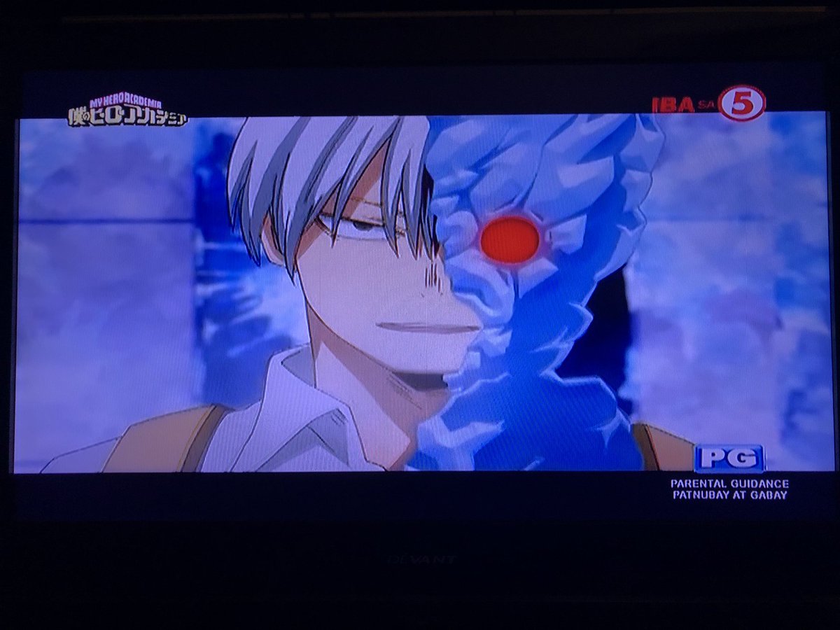 PaoloHakushaku's tweet photo. The girls love him, Todoroki Shoto #MyHeroAcademia on TV5 Philippines #TodoMaxKids #TodoMaxWeekend #IBASa5 @TV5manila https://t.co/mLXvOZoaLx