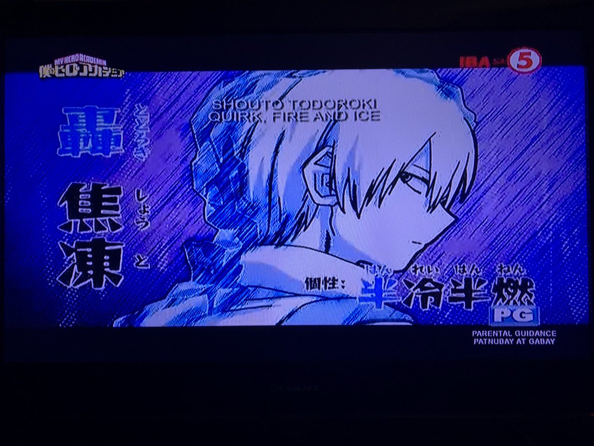 PaoloHakushaku's tweet photo. The girls love him, Todoroki Shoto #MyHeroAcademia on TV5 Philippines #TodoMaxKids #TodoMaxWeekend #IBASa5 @TV5manila https://t.co/mLXvOZoaLx