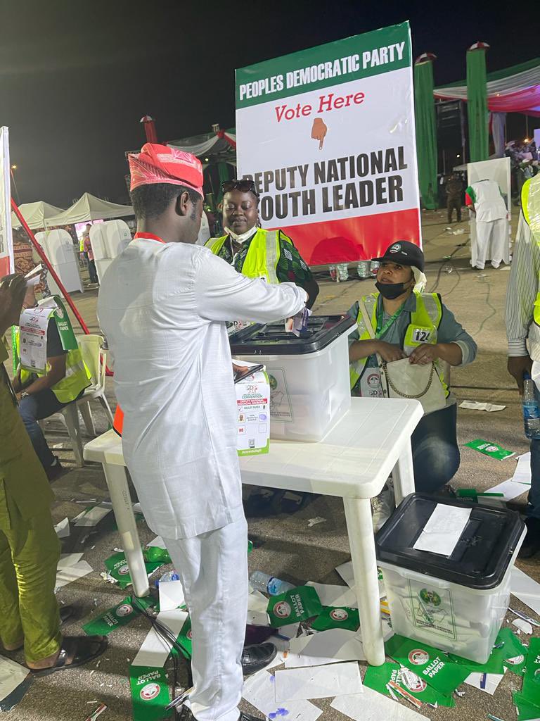 adewumiadeyemii's tweet image. Obokun State Constituency

#pdpnationalconvention2021 #PDPConvention2021. #PDPConvention  #PDPNationalConvention  #PDPNationalConvention