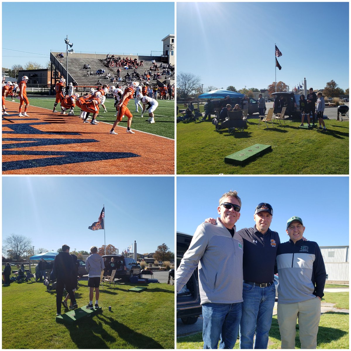 It was a beautiful day to enjoy #NAIAFootball in Fremont! Tailgating with family and friends and topped off with a @DoaneFootball win!! @CPrauner @anna_prauner @RBojanski @Berganbball #Merrillwillring