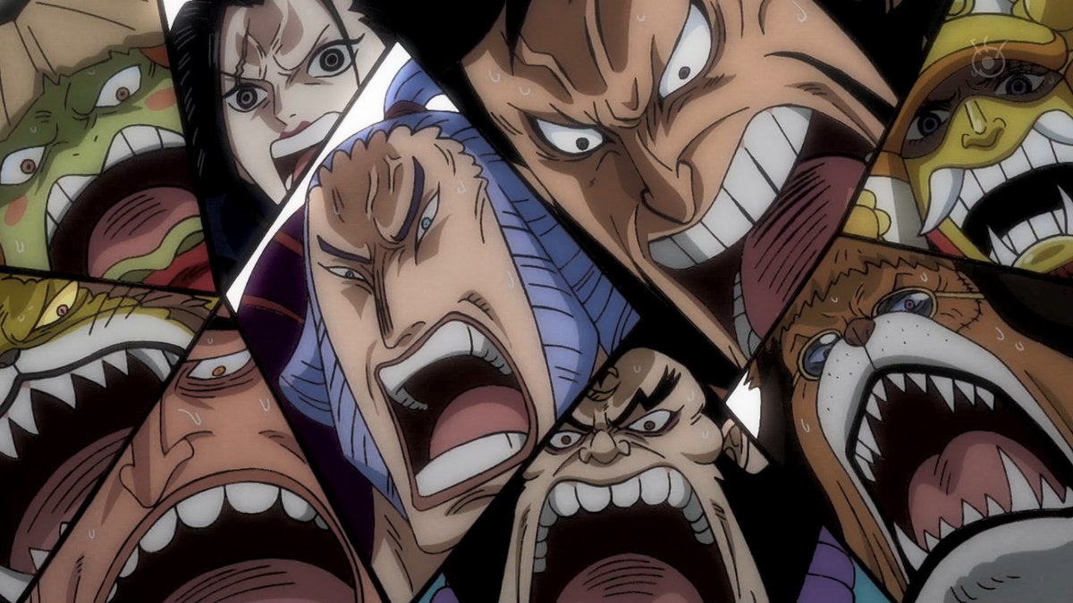 ワンピースアニメ感想997話 スーロン祭りがかっこよすぎる あにこぱす