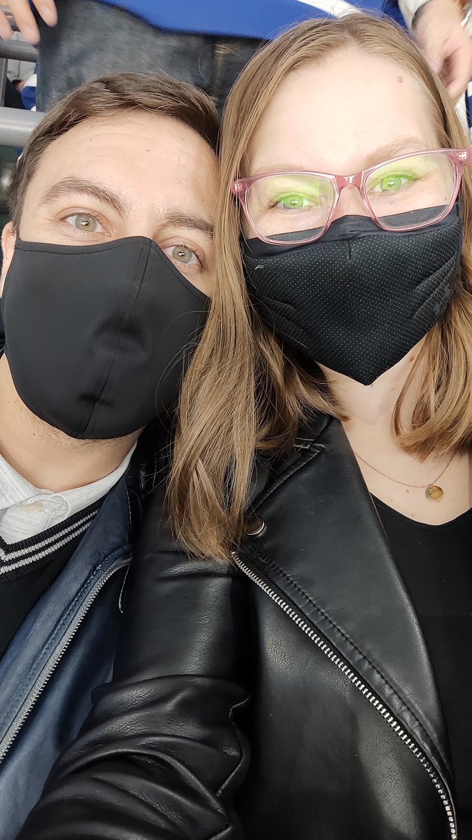 I've been watching the Leafs play my whole life but haven't been to a game in person... until now! #LeafsForever