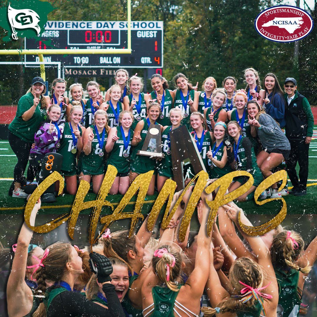 Bling Bling 🏆🏆

CCDS Girls’ XC finished 1st / 14 teams winning the first Cross-Country State Championship in school history! Kasey Cone finished as individual Champion! ✅

CCDS Field Hockey defeated PD 1-0, earning the 2021 NCISAA State Champion title! ✅

#BackTheBucs