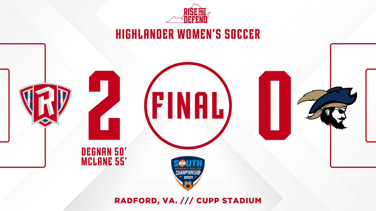 Highlanders are MOVING ON!!!

7️⃣th straight win, 7️⃣th straight shutout, and now a date scheduled with the top seed Campbell for next Thursday!

#RiseAndDefend x #BigSouthWSOC