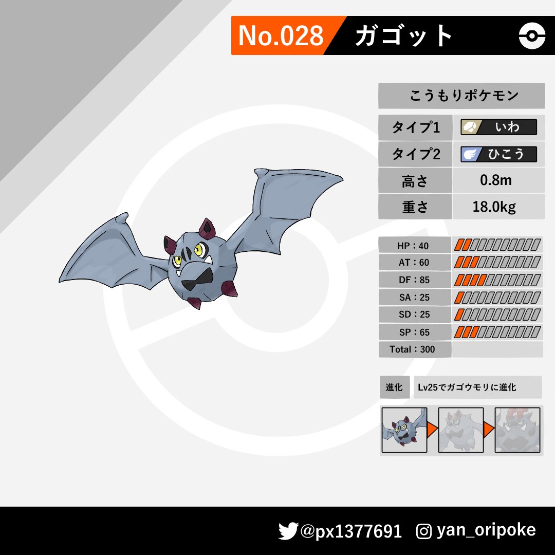 やん之助オリポケ図鑑 Twitter