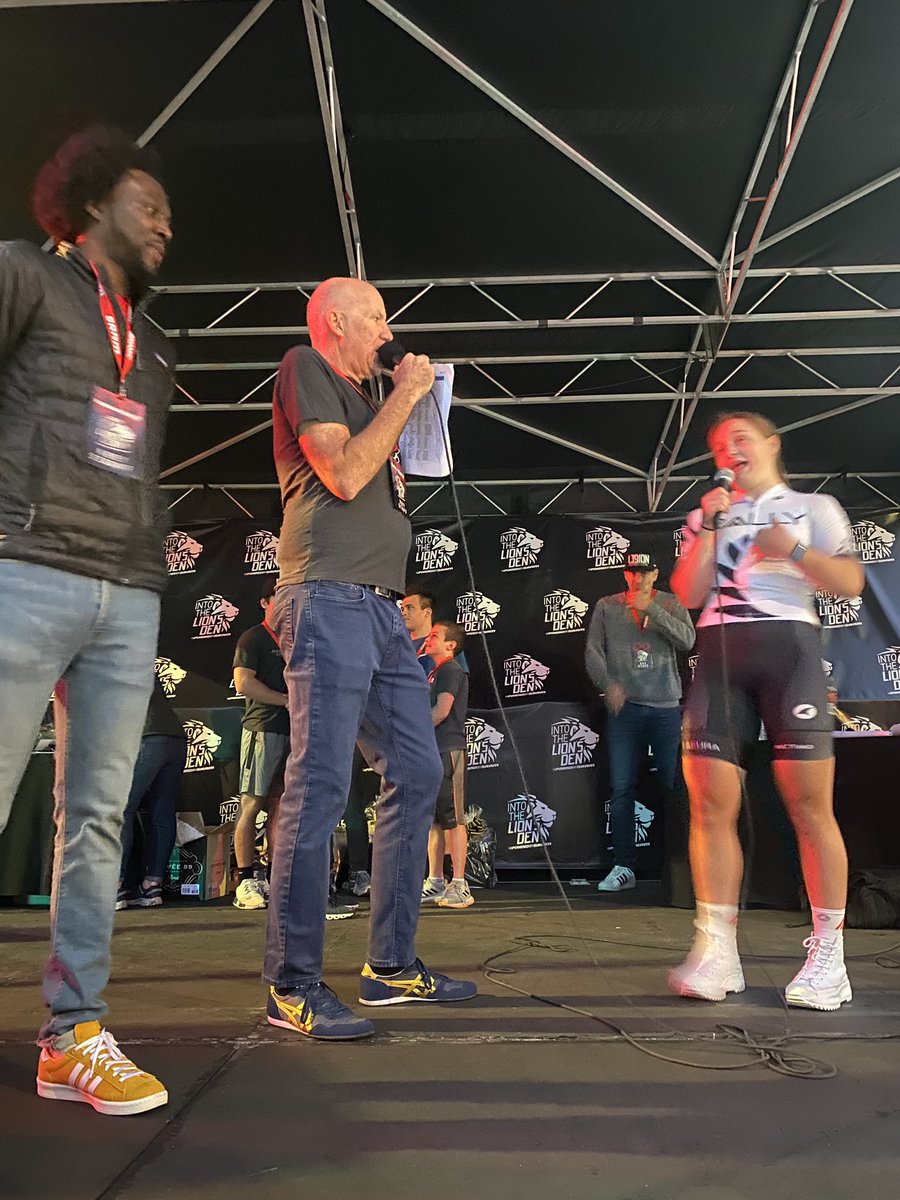 Women’s PRO race winner, @ray04444 / Olivia Ray ( <a href="/Rally_Cycling/">Circuit Sport</a> ) breaking down her win!! #Lionsden21