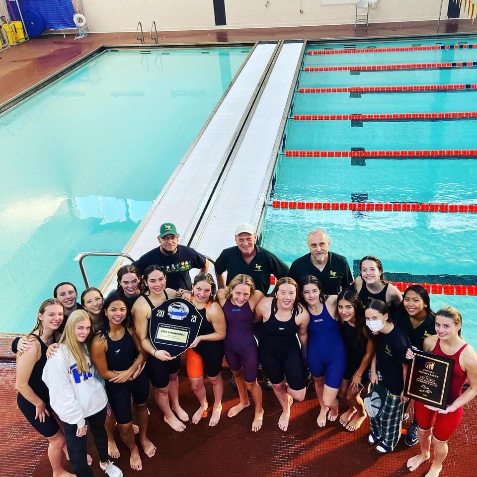 LaneGirlsSwim's tweet photo. Lane Tech Girls Swimming and Diving 2021 City Champs!  F/S and Varsity! GO LANE GO!!! #schoolofchampions #golanego #lanetechswim https://t.co/PzyYVcFWVz… https://t.co/bP5Hwbg4ZJ