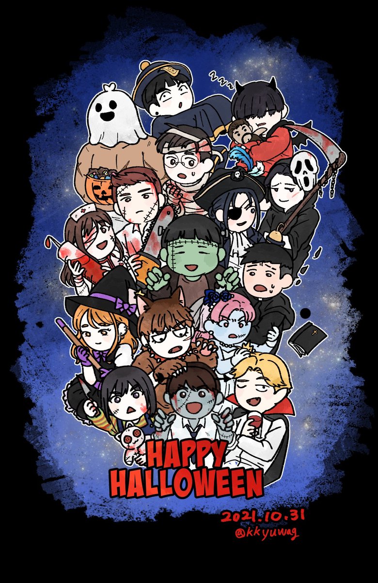 kkyuwag's tweet photo. 👻HAPPY HALLOWEEN🎃
💞💞행복한 할로윈 보내세용~💞💞 https://t.co/CHrDYzh4fF