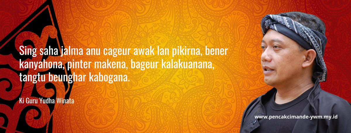 UngkiWD's tweet photo. 📣A Sundanese proverb by Ki Guru Yudha Winata, and what does it mean?

Discover more:
https://t.co/3z4NFYZ99E

#pencakcimande #yudhawinatamethod #sundanese #proverbs #westjava #indonesia https://t.co/MNP4mj6ik0