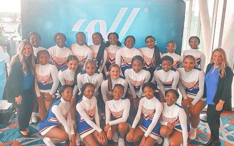 SouthavenHigh's tweet photo. So proud of SHS Charger Cheer! They placed 3rd in Game Day Large Varsity, earning a bid to UCA Nationals in Orlando, FL! https://t.co/7h3DMuLutr