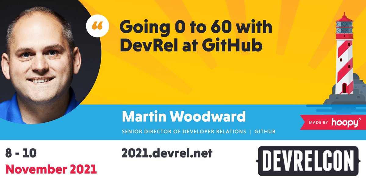 DevRelCon (@devrelcon) on Twitter photo How do you start a DevRel team from scratch?
Nov 8-10 DevRelCon is focused on your career!
Hear <a href="/martinwoodward/">Martin Woodward</a> from <a href="/github/">GitHub</a> show you how.
Join us devrelcon.com !
#devrel #developers <a href="/PreciselyAlyss/">Alyss like Wonderland</a> <a href="/matthewmccull/">Matthew J. McCullough</a> <a href="/Meta_Ashley/">Ashley Wolf</a> How do you start a DevRel team from scratch?
Nov 8-10 DevRelCon is focused on your career!
Hear <a href="/martinwoodward/">Martin Woodward</a> from <a href="/github/">GitHub</a> show you how.
Join us devrelcon.com !
#devrel #developers <a href="/PreciselyAlyss/">Alyss like Wonderland</a> <a href="/matthewmccull/">Matthew J. McCullough</a> <a href="/Meta_Ashley/">Ashley Wolf</a>