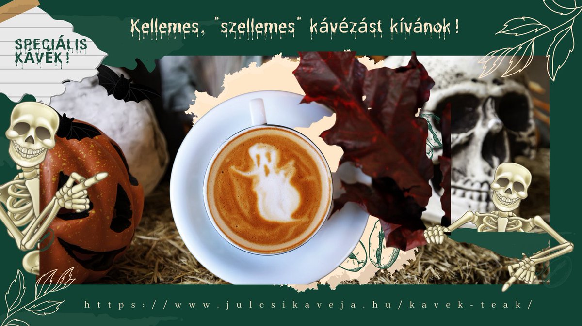 julcsikaveja's tweet photo. Kellemes, "szellemes" kávézást 
kívánok!☕👻🎃
👇
https://t.co/x9PIogXZk7
👇
Muti te mit iszol? ☕👻🎃 https://t.co/gf45W2IHpH