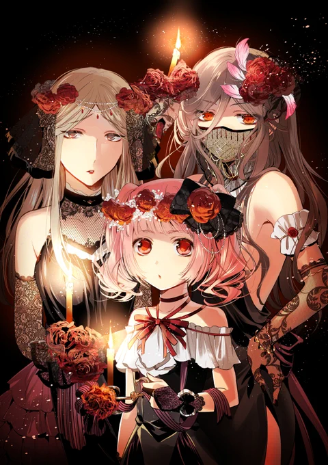 ハロウィンなのでハロウィンっぽい絵を再掲させて頂く 