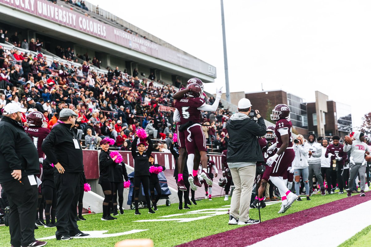 EKUColonelClub's tweet photo. What a great day at Roy Kidd Stadium! 

Be part of the final home game of the regular season on Nov. 20 by securing your seat now! 

https://t.co/WbN52mZVwU https://t.co/wQKPul75Z6