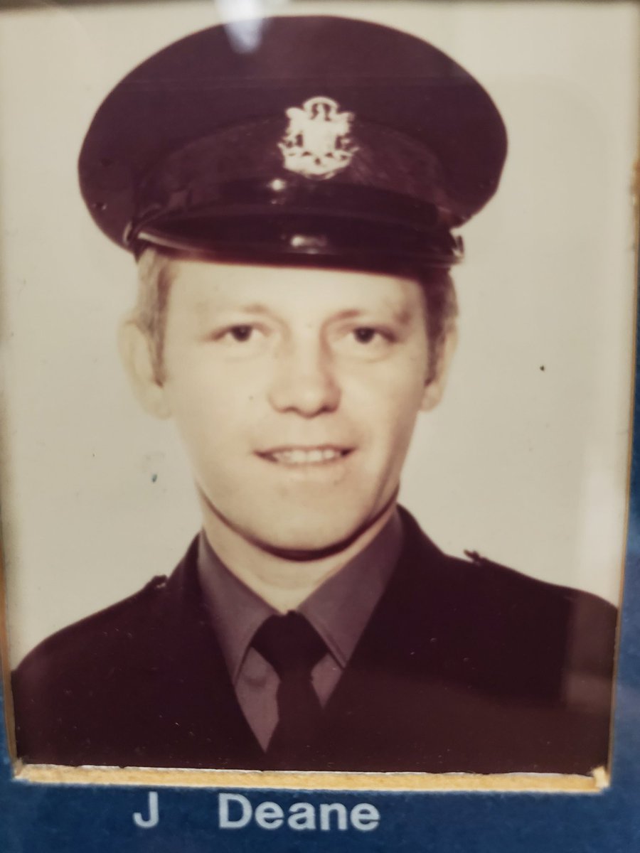 ChiefHyland's tweet photo. Sadly we lost another one of our retired members this week. Constable John Deane passed away at the age of 76, having served as a member of the @NewWestPD from 1975 to 1988. Our thoughts are with his wife Shirley and the rest of his family and former colleagues. #NewWest https://t.co/S364PEomNG