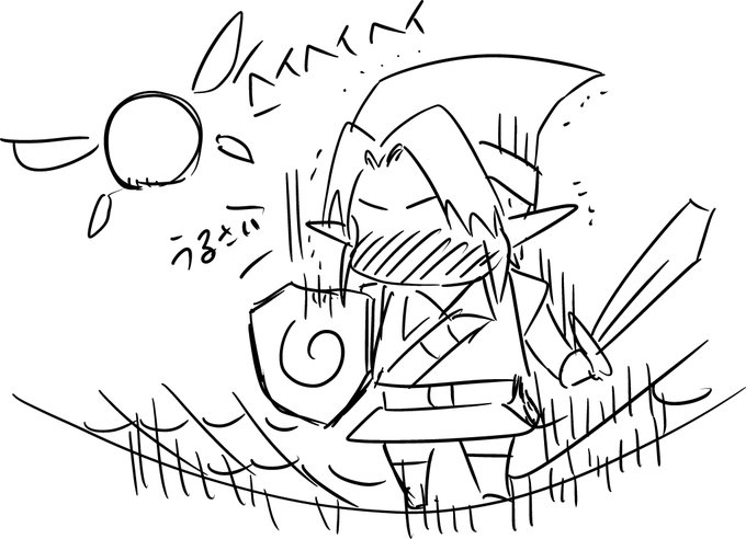 @miru_toto きっと勇気が足りなかったリンクくん‥ 