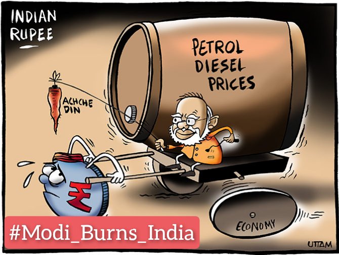 MohamedShaik07's tweet photo. The bunch of jokers, 
Who are fit to graze with buffaloes are running our economy #Modi_Burns_India https://t.co/QQJCy3Qmen