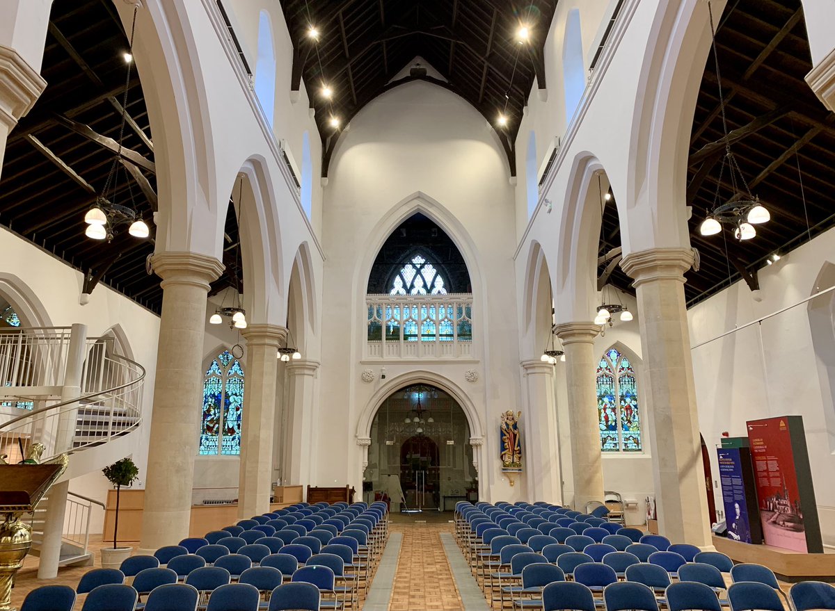 St Elvan’s, Aberdare - refurbished main nave as viewed from the altar. Now open for events hire and tours! For further information, visit our new website stelvans.com #StElvans #Aberdare #RhonddaCynonTaf #Cymru #Wales ⛪️ ❤️ 🏴󠁧󠁢󠁷󠁬󠁳󠁿 PlsRT Diolch
