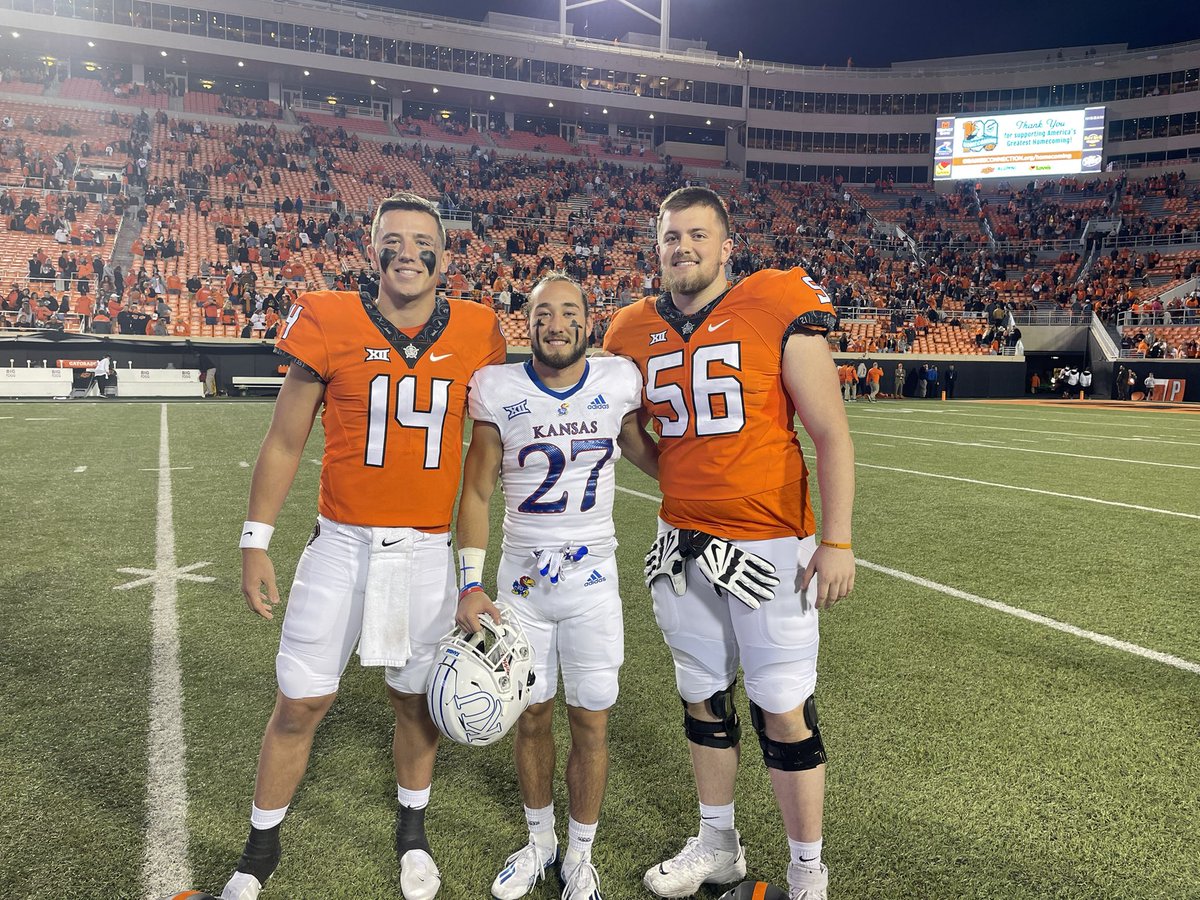 Just a bunch of Union dudes playing at the next level. #OKState #OKPreps