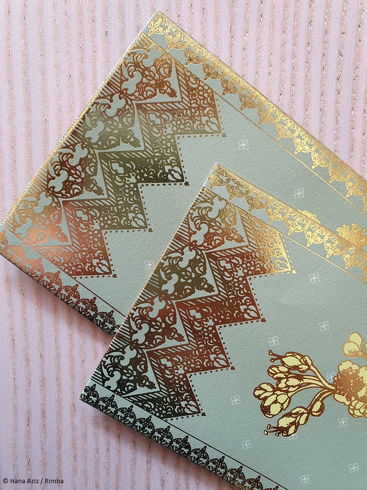RimbaResearch's tweet photo. Our final #SpotTheKelawar post: Can you spot the ‘siku keluang’ motif in the batik design of these #HariRaya money packets? Exclusively designed by @theharisrashid for #ProjectPteropus, & also available for purchase at our Fruit Bat Shop! https://t.co/5BXtaDLnve 1/5 https://t.co/u6D9Uya1Dd