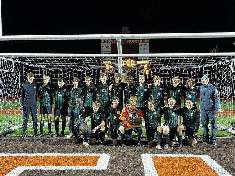 2021 #MHSAA Boys Soccer Tournament
Division 4️⃣
Regional #️⃣1️⃣3️⃣ Champions

🏆 Black River HS Boys Soccer 🏆

Congratulations to <a href="/soccerblackriv/">Black River Soccer</a> on winning its first ever Regional Championship!