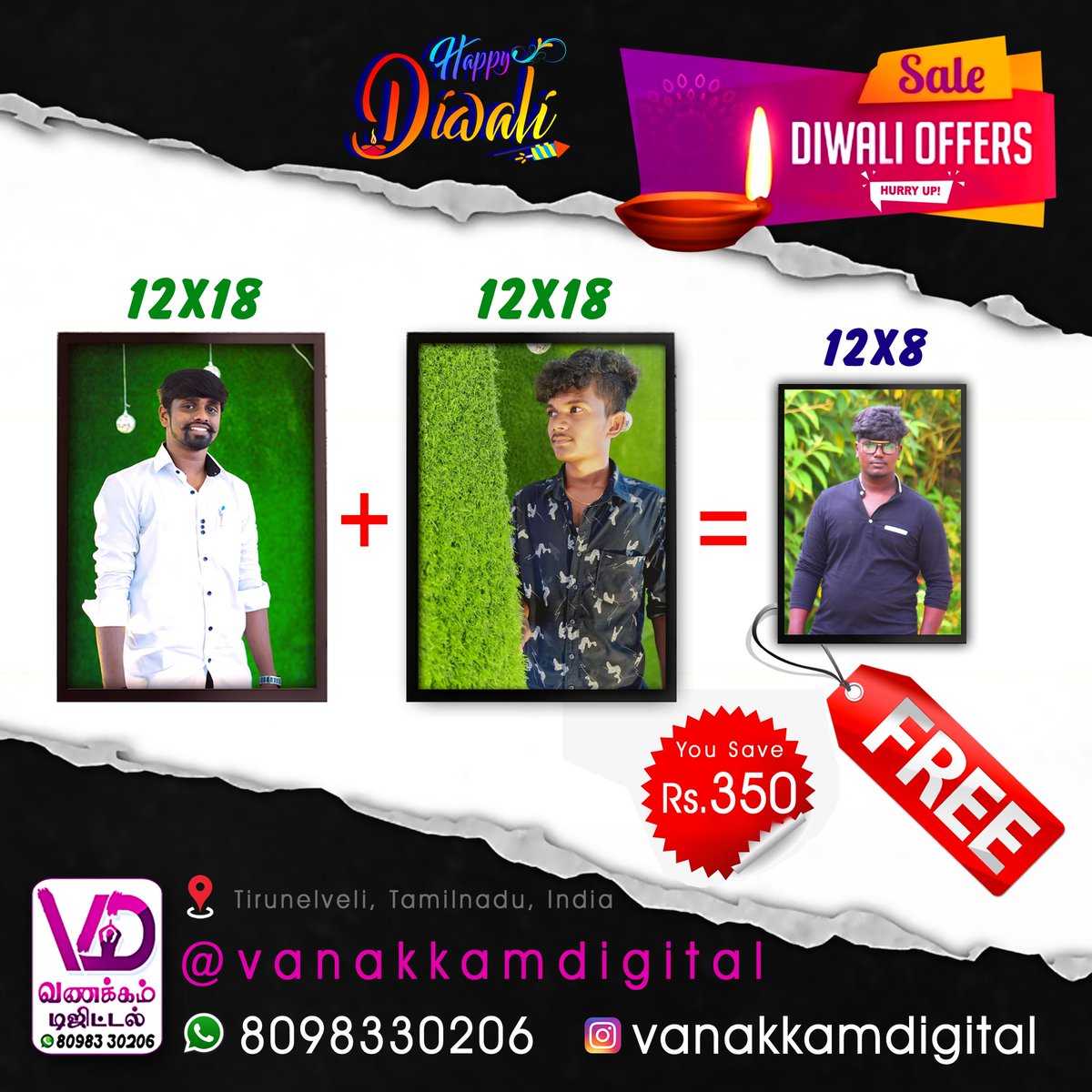vanakkamdigital's tweet photo. Diwali Offer - @vanakkamdigital https://t.co/TG5Xf9nwKw