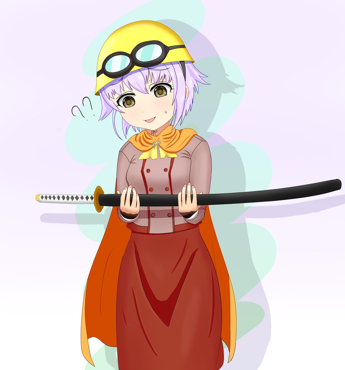 これは1日ゲッターパイロットに就任したときの輿水幸子さん。

#輿水幸子 