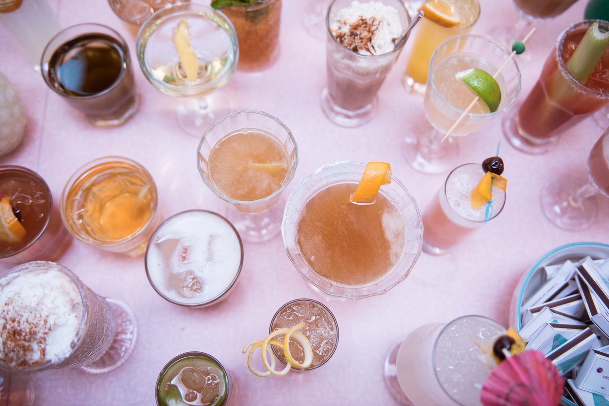 Squirrel Saturdays are back 🎉 Kick off Halloween weekend right with a few retro cocktails at our bar. No reservations needed, so stop on by to see us 🍹