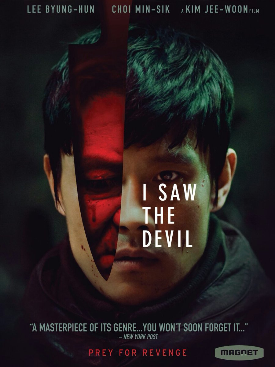 Guyver_Spawn's tweet photo. 31 Days of Halloween Day 30 - I Saw the Devil (2010). I haven't seen this film in the last 10 years. #31daysofHalloween #31DaysofHorrorMovies #31DaysOfHorror #ISawtheDevil #2010s #010s #Koreanmovies #HorrorMovies #thrillers https://t.co/Z7OqxJYBQq