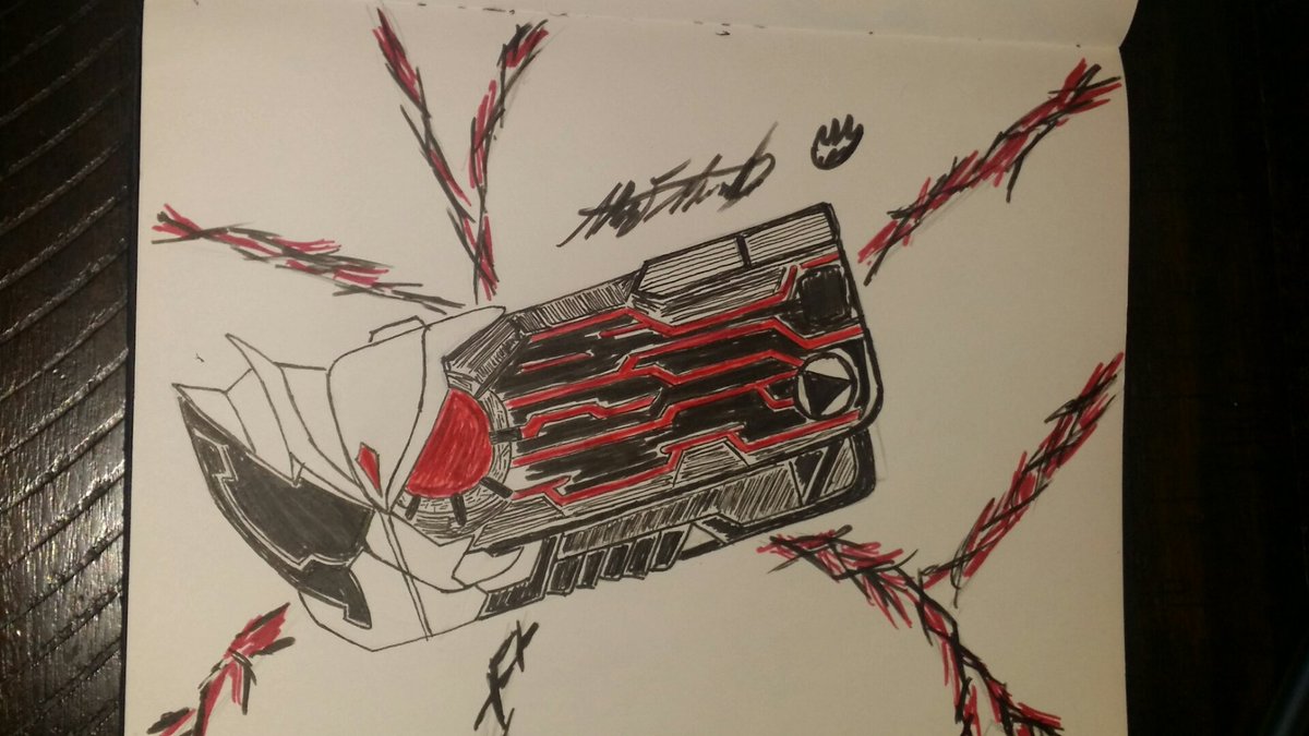 guantokai's tweet photo. #inktober Day 30) Favorite Final Boss
The Ark was an opponent that I wasn't expecting when #krZeroOne began. So much so that I was legit worried about how it would be stopped. Only to find out it might not be when the Ark Keys made their appearance a sign the threat is very real https://t.co/KBieKBxIHm