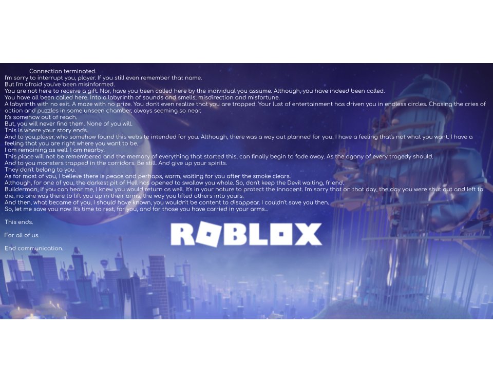 Roblox is STILL Down and they don't know why