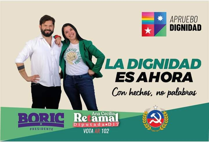 AmiguesSocial's tweet photo. Atención Distrito 17: Ana Cecilia Retamal.
Hace más de 23 años que en el distrito 17 no tenemos una mujer diputada representando el Maule en el congreso. Unidos podemos cambiar la historia este 21 de noviembre.
@Anacretamal
#AnaCeciliaDiputada
#BoricPresidente https://t.co/8KBwralFG3