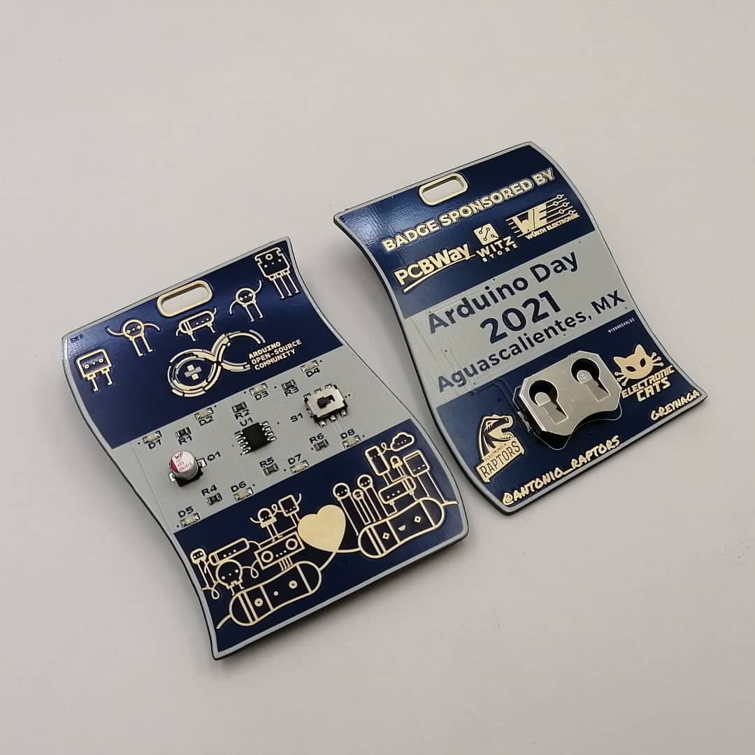 MontfortEdna's tweet image. Batch de acceso para el #arduinoday2021 en #aguascalientes
@Antonio_Raptors @PCBWayOfficial
@arduino