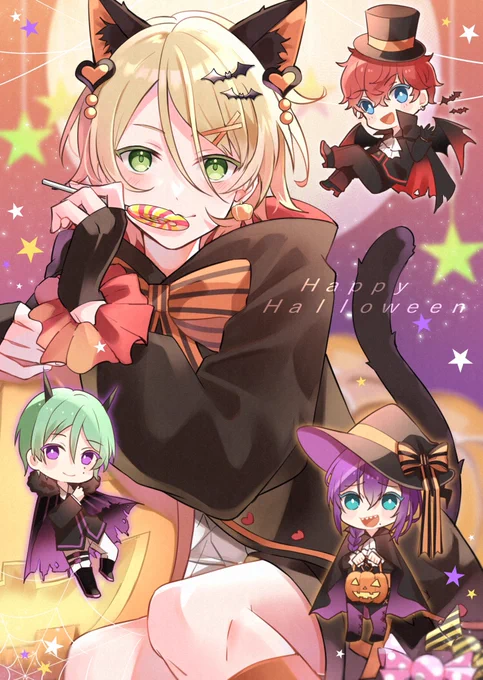 Halloween🍭💜🧡 
