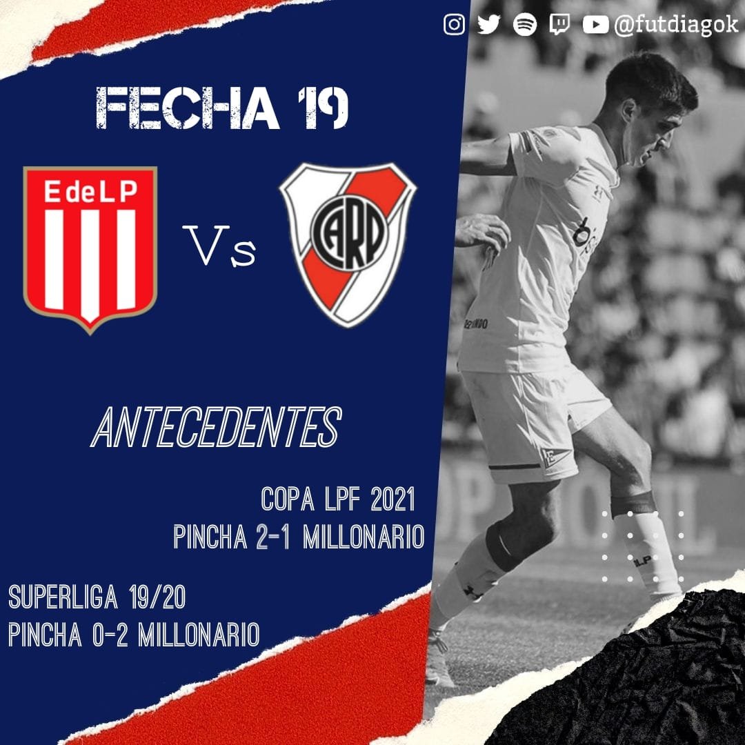 futdiagok's tweet photo. #EDLP 🦁 ¡JUEGA EL PINCHA!
#Estudiantes recibe a #River por la fecha 19 del torneo de la #Liga Profesional.

⏰ 20:15
🏟️ UNO
👤 Néstor Pitana
📺 TNT Sports https://t.co/9G40r2LTt8