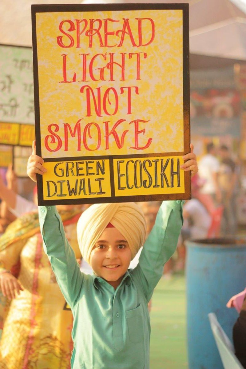 DrRajwantSingh's tweet photo. Green Diwali - let’s make our Diwali and Gurpurabs eco-friendly! ਗ੍ਰੀਨ ਦਿਵਾਲੀ ਸੰਦੇਸ਼ ਈਕੋਸਿੱਖ ਵੱਲੋਂ!
@ecosikh @RandeepHooda @htTweets @ndtv
#greendiwali #EcoSikh #GreenGurpurab #notocrackers #pollution #Asthma #airpollution #health #cleanair #Punjab #India https://t.co/Y0K22liDhq