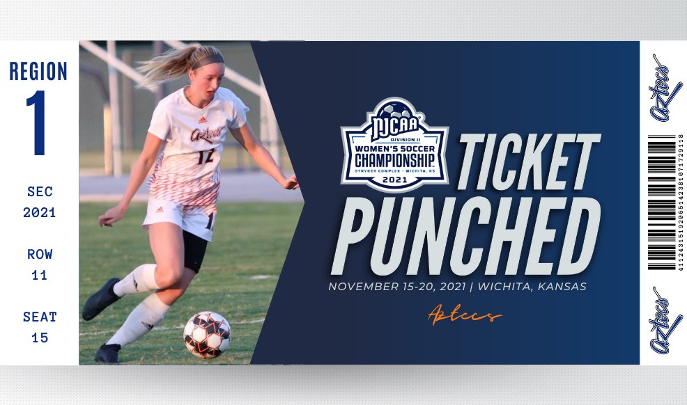 Wichita-Bound! 🎟👊

Pima shut out Mesa in the West District Championship to clinch a spot in the #NJCAASoccer DII Women’s Championship!

njcaa.org/sports/wsoc/20…