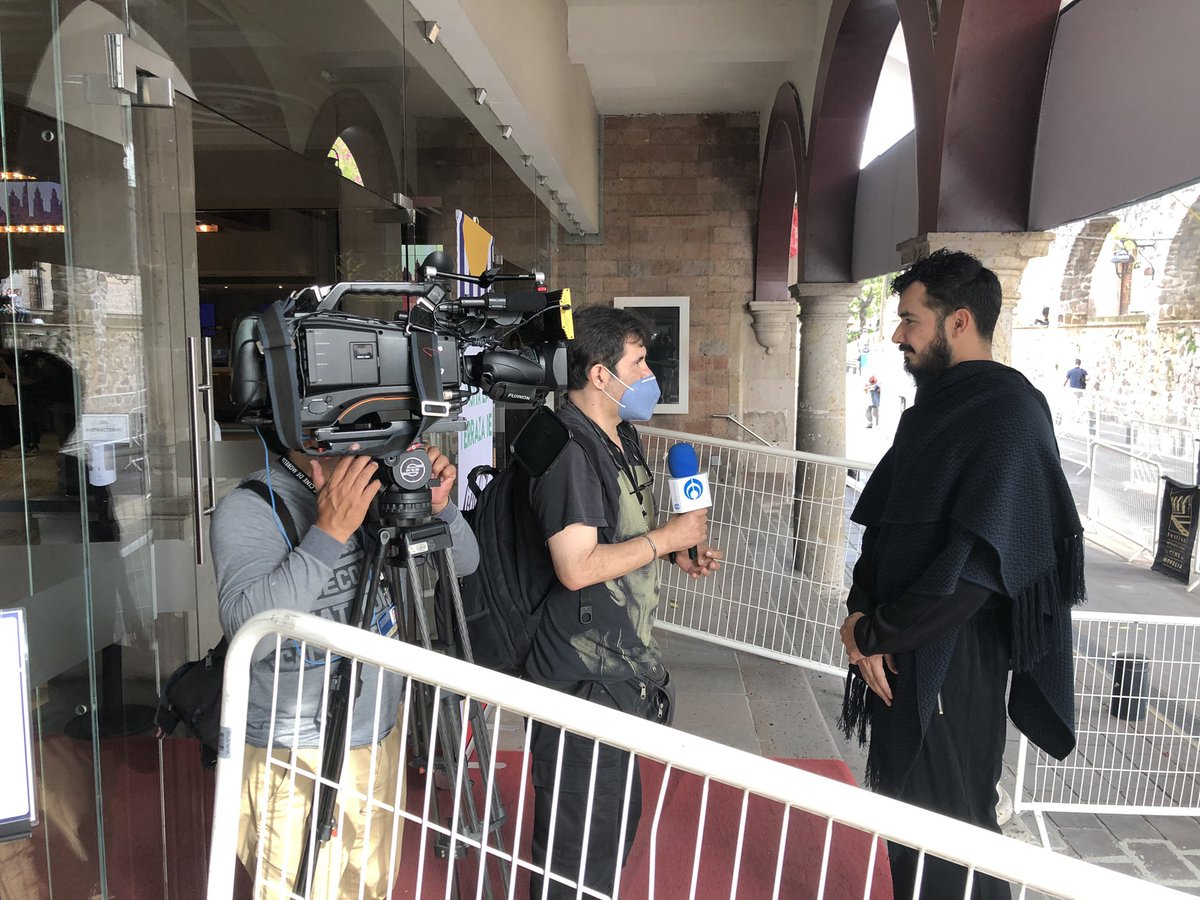 imagyx's tweet photo. Hoy presentamos con sala llena #Comala en el @FICM. Mañana, segunda función. No se les olvide votar por el Premio del Público. https://t.co/aBR6TGrZGy